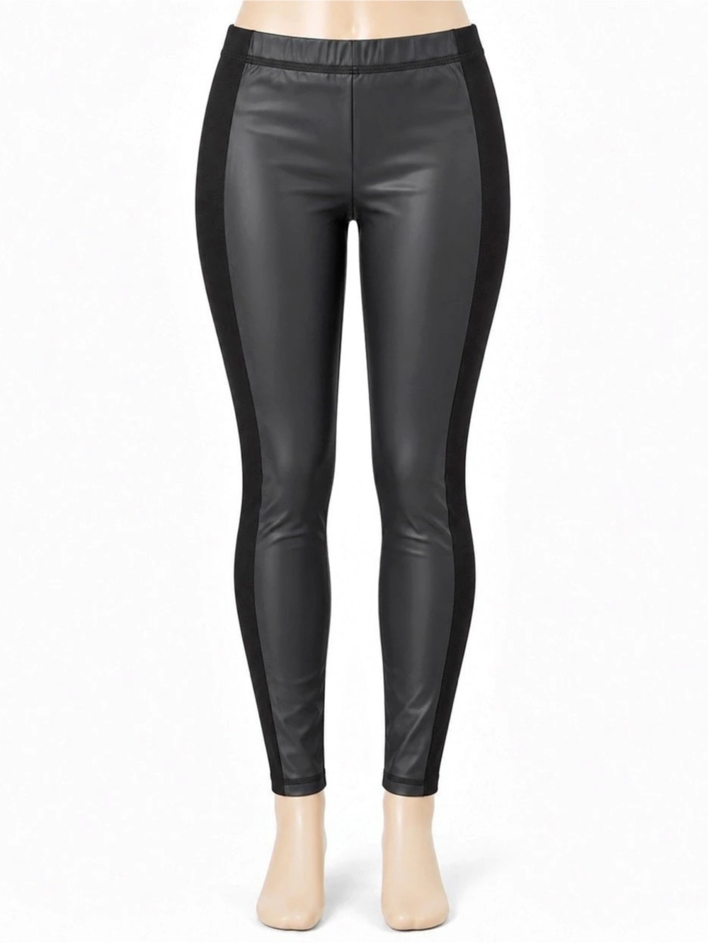 BDG Faux Leather Leggings Black Size Medium Like New